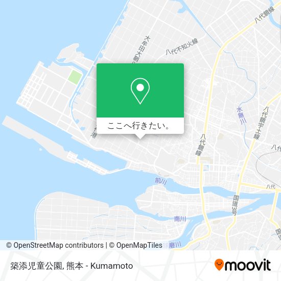 築添児童公園地図