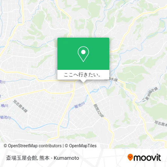 斎場玉屋会館地図