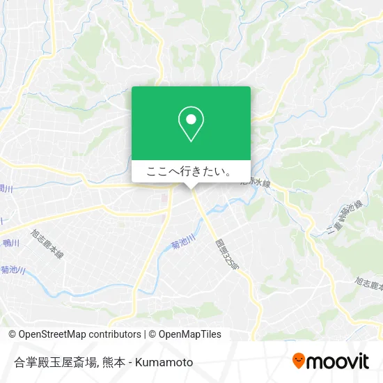 合掌殿玉屋斎場地図