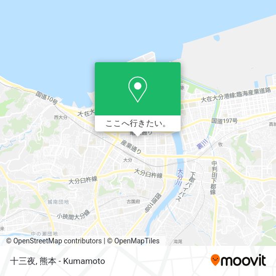 十三夜地図