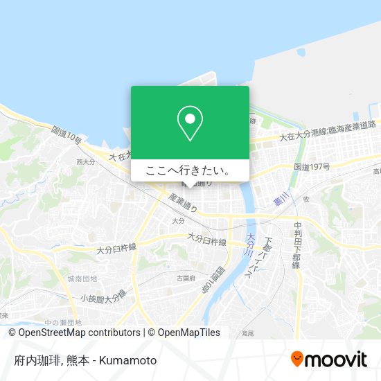 府内珈琲地図