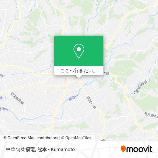 中華旬菜福竜地図