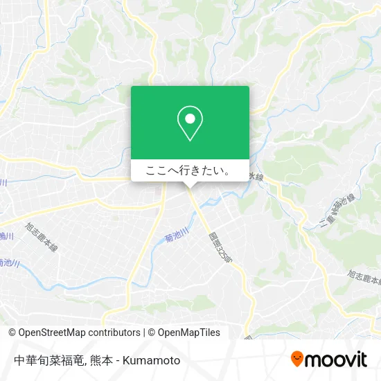 中華旬菜福竜地図