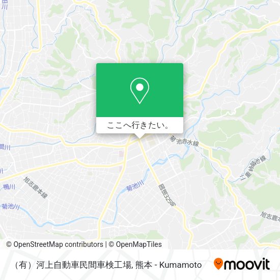 （有）河上自動車民間車検工場地図