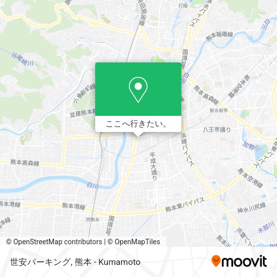 世安パーキング地図