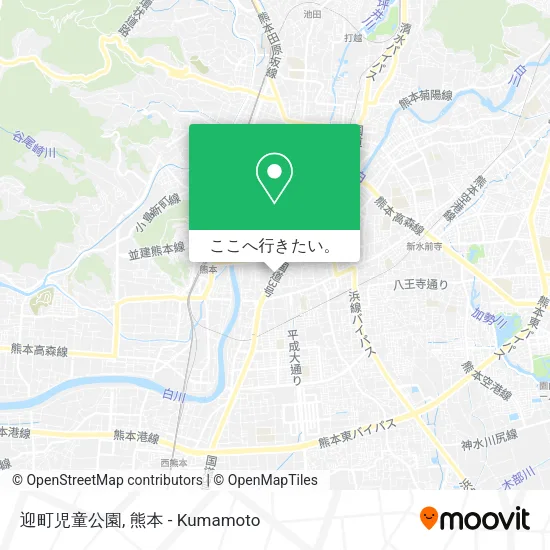 迎町児童公園地図