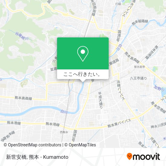 新世安橋地図