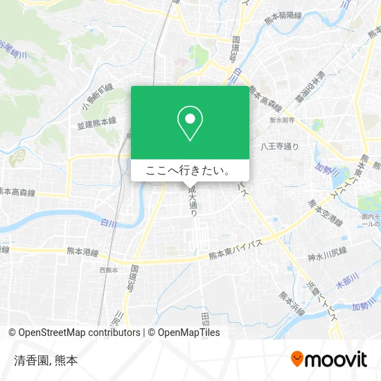 清香園地図