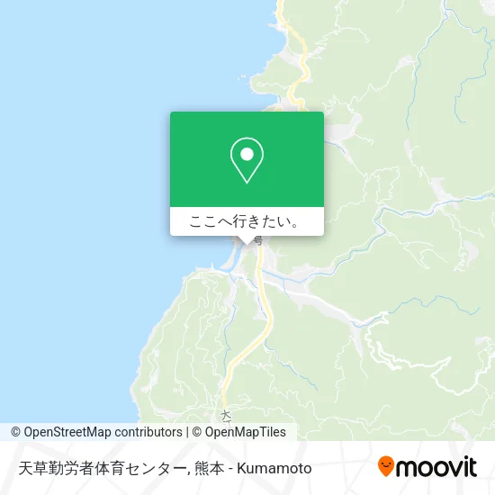 天草勤労者体育センター地図