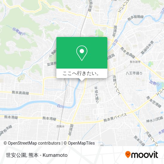 世安公園地図