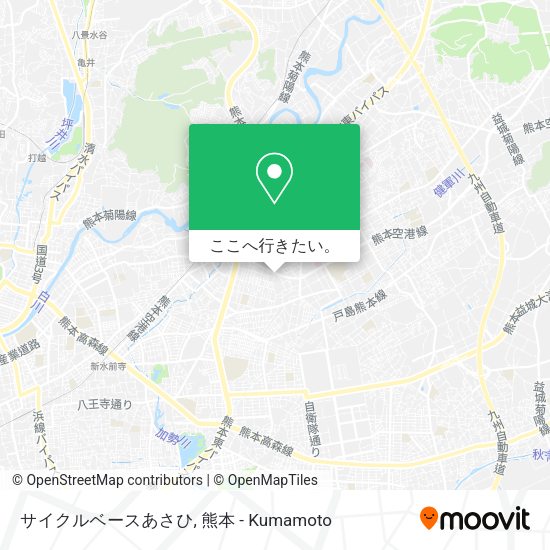 サイクルベースあさひ地図