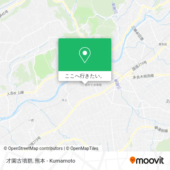 才園古墳群地図