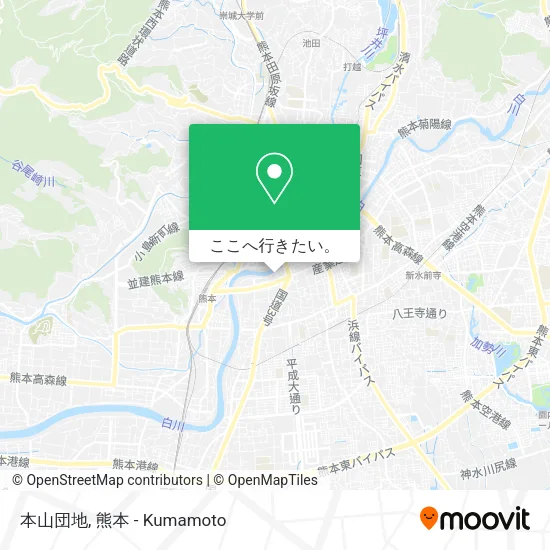 本山団地地図