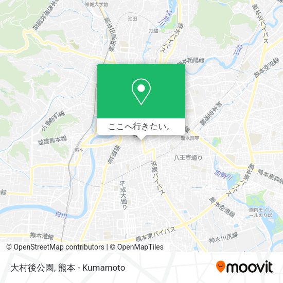 大村後公園地図