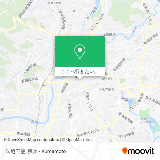 味処三笠地図