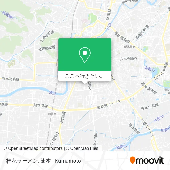 桂花ラーメン地図