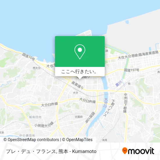プレ・デュ・フランス地図