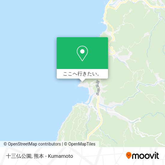 十三仏公園地図