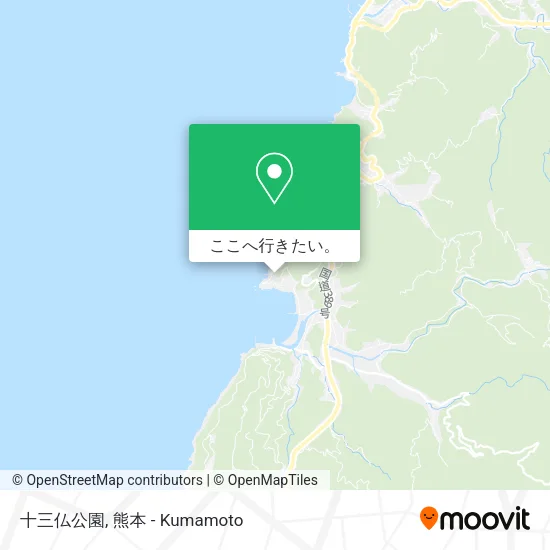 十三仏公園地図