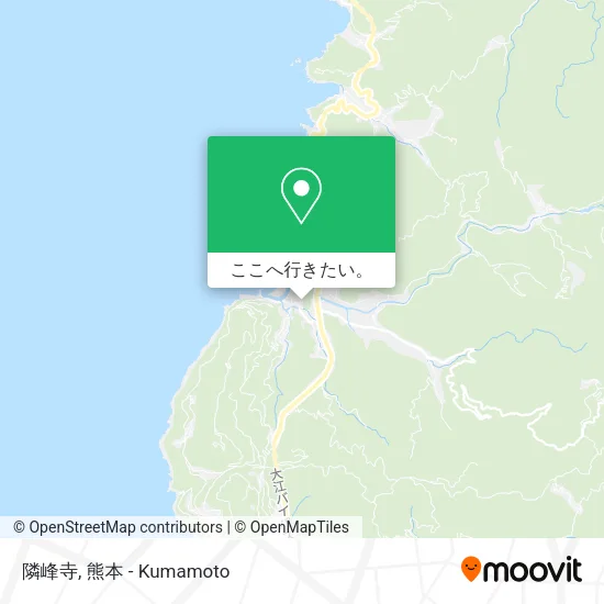 隣峰寺地図