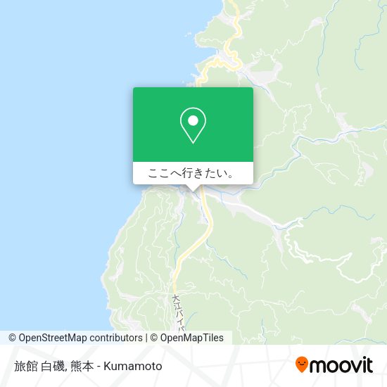 旅館 白磯地図