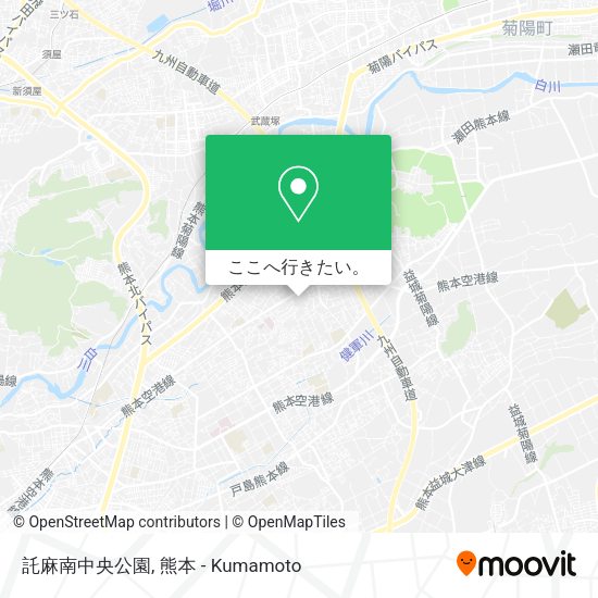 託麻南中央公園地図
