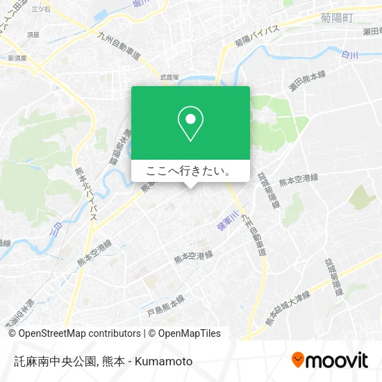 託麻南中央公園地図