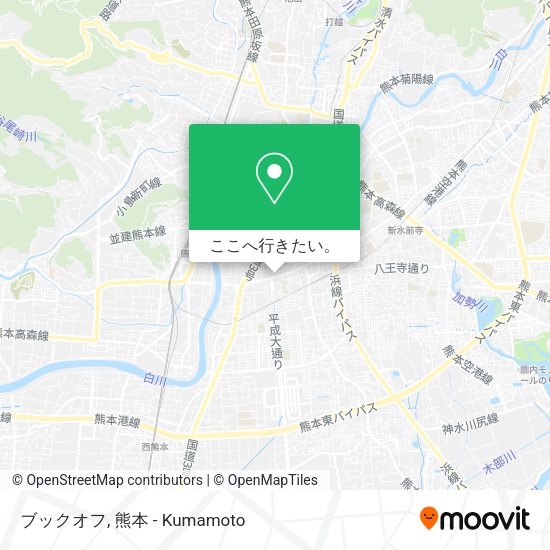 ブックオフ地図