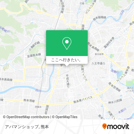 アパマンショップ地図