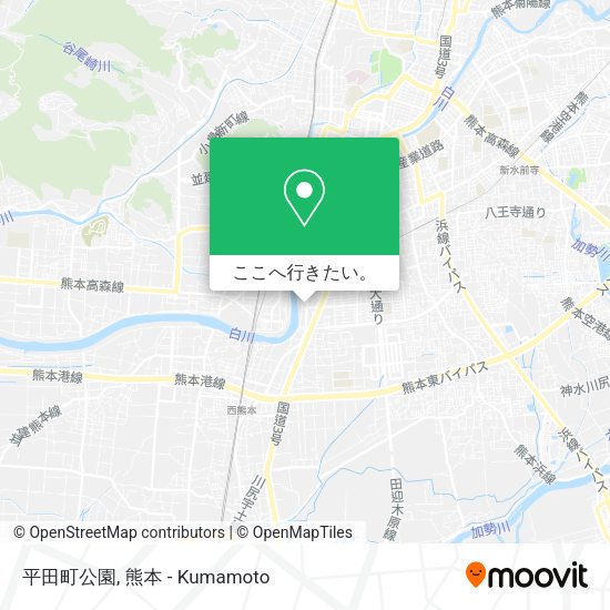 平田町公園地図
