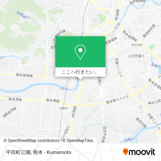 平田町公園地図