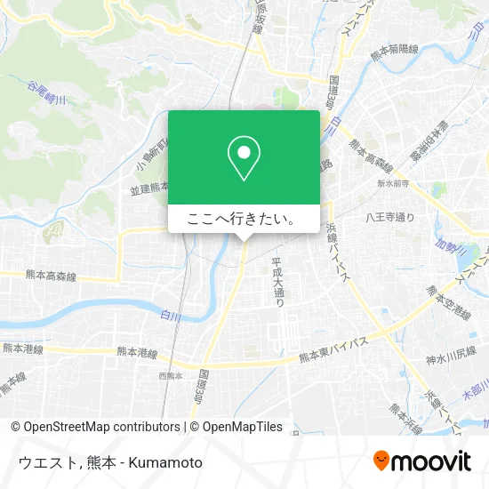ウエスト地図