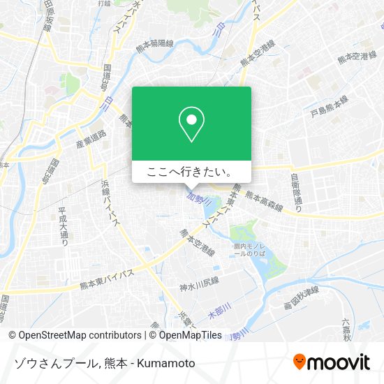 ゾウさんプール地図