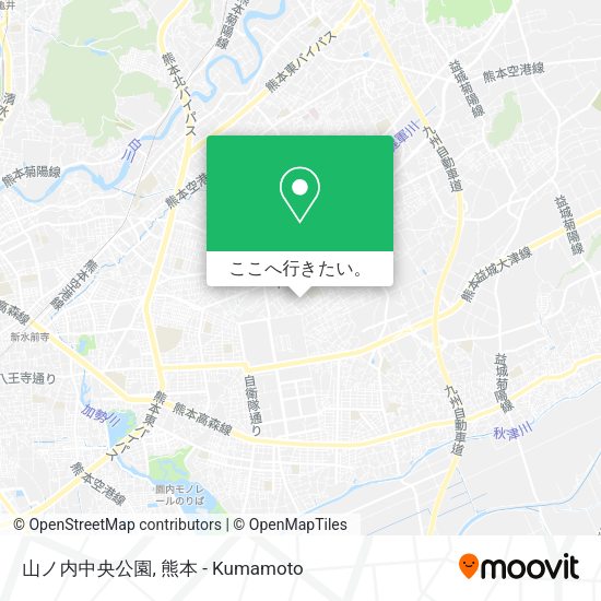 山ノ内中央公園地図