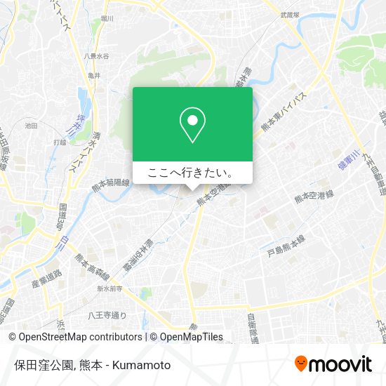 保田窪公園地図