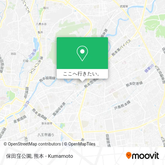 保田窪公園地図