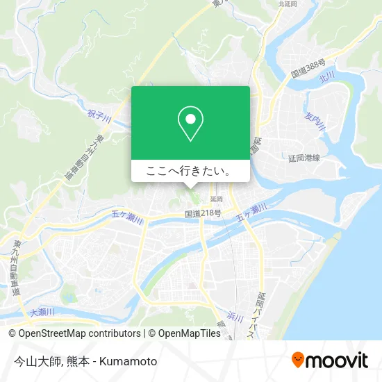 今山大師地図