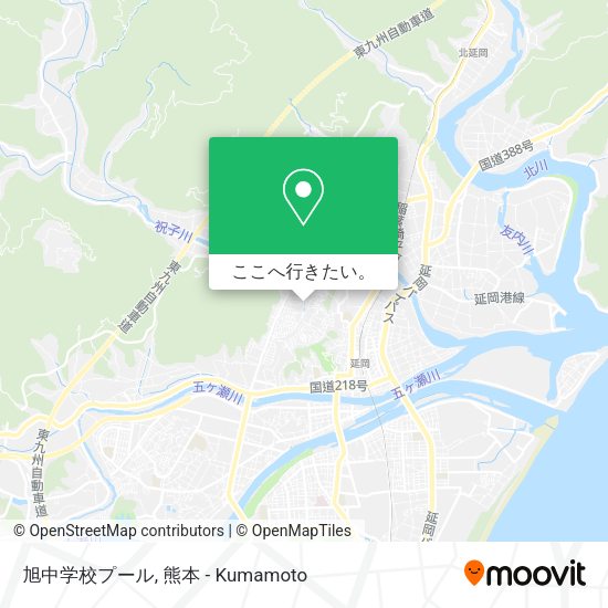 旭中学校プール地図