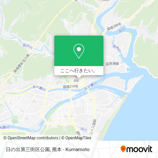 日の出第三街区公園地図