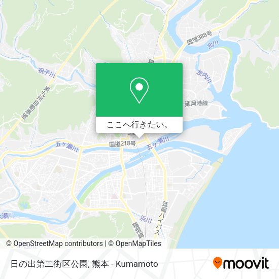 日の出第二街区公園地図