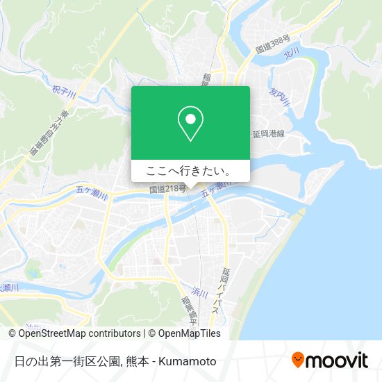 日の出第一街区公園地図