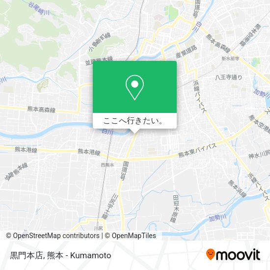 黒門本店地図