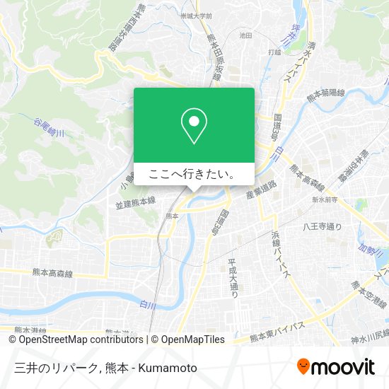 三井のリパーク地図