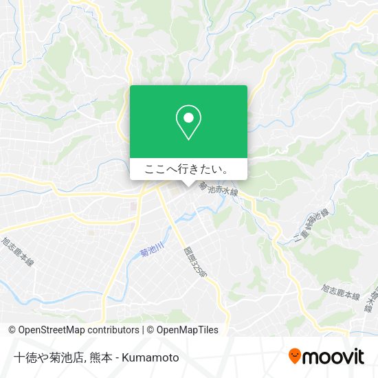 十徳や菊池店地図