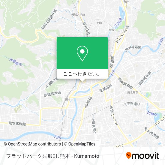 フラットパーク呉服町地図