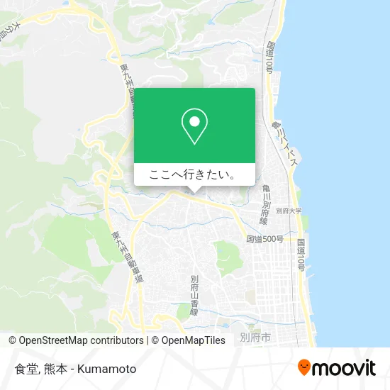 食堂地図