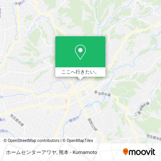 ホームセンターアワヤ地図