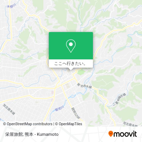 栄屋旅館地図