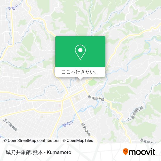 城乃井旅館地図