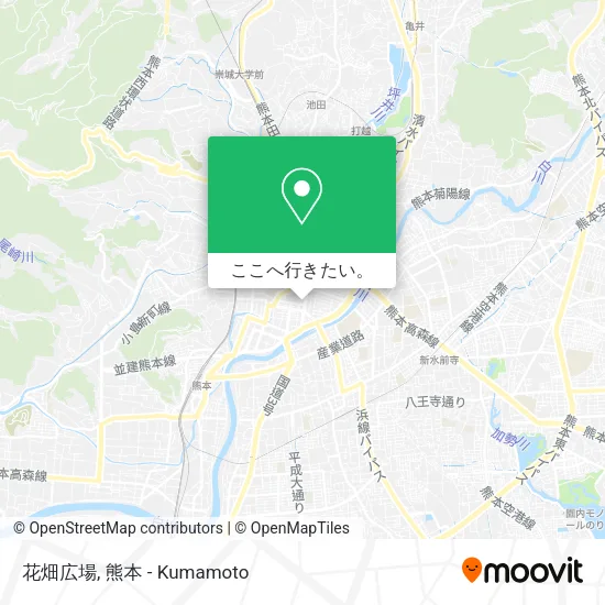 花畑広場地図